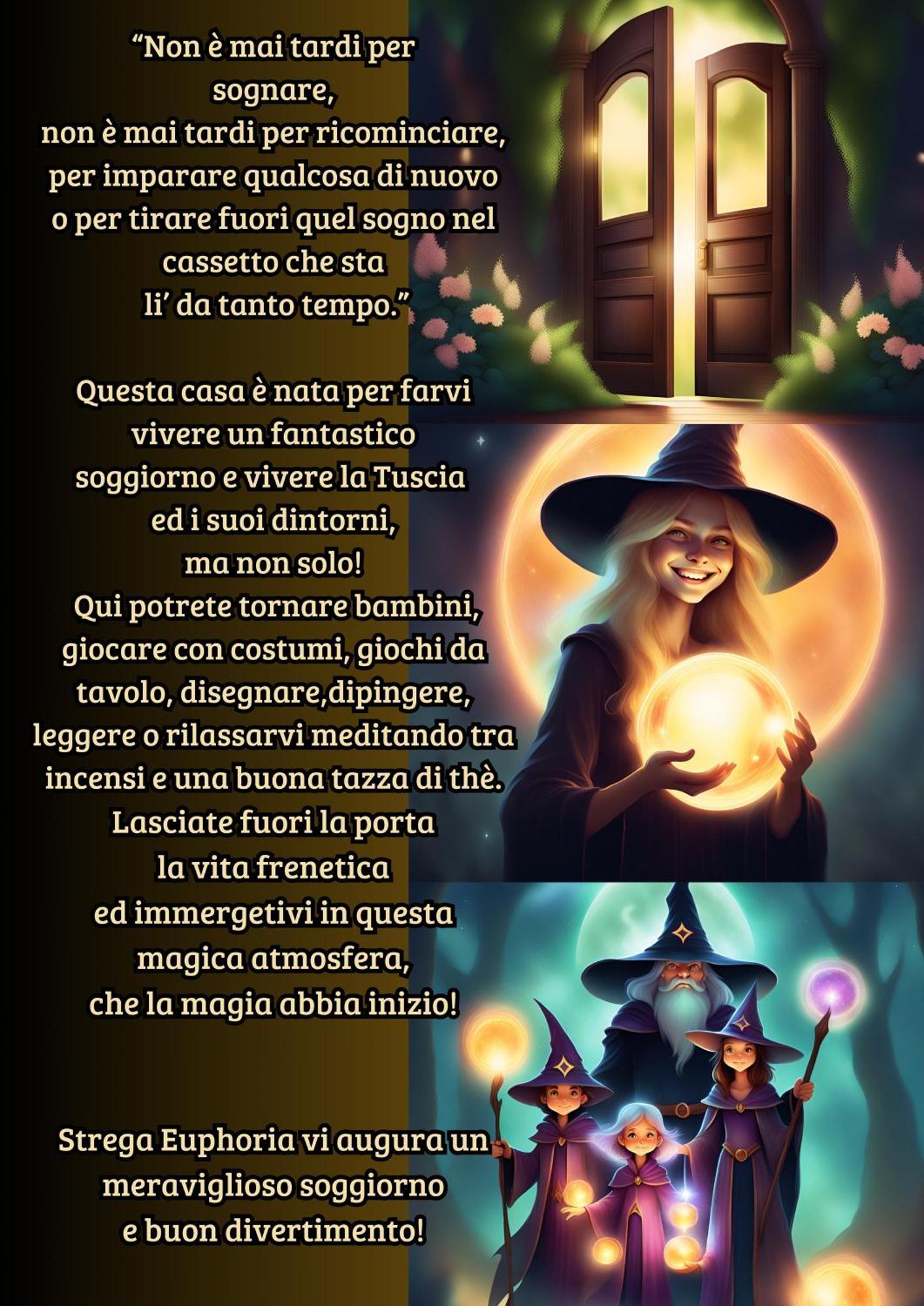 La Casa Di Strega Euphoria - Casa Vacanza Tra Arte E Magia Витербо Екстериор снимка